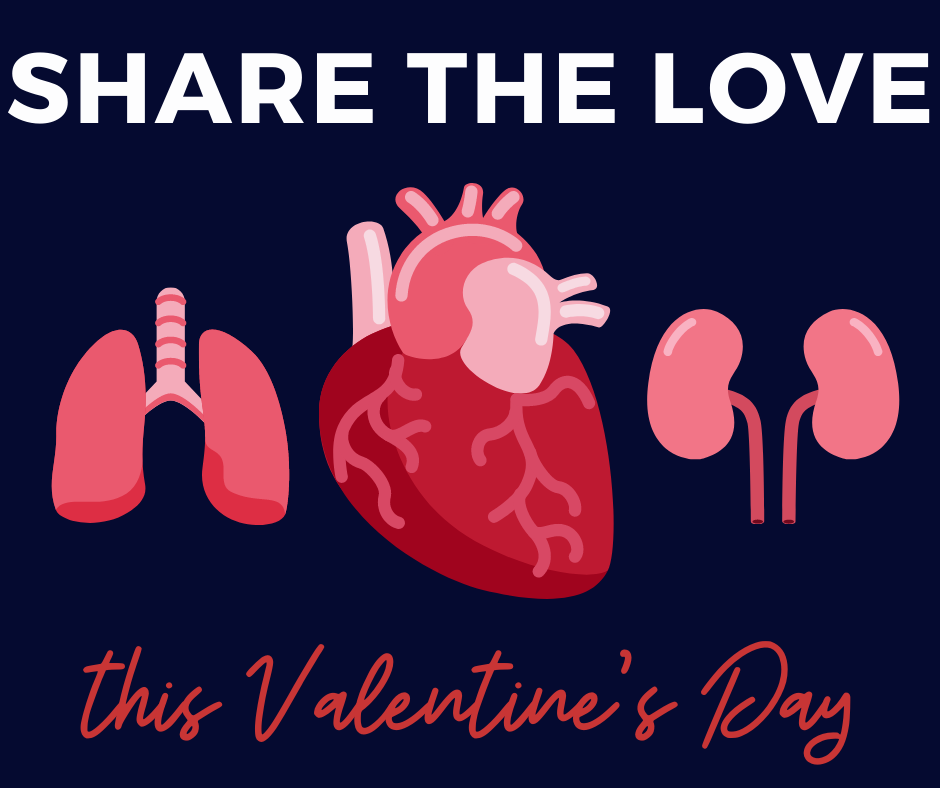valentines share the love organ donation