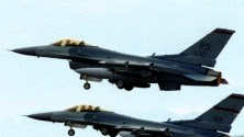 American F-16 fighter jets