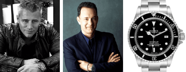 Rolex Seadweller 40 on Matt LeBlanc and Tom Hanks