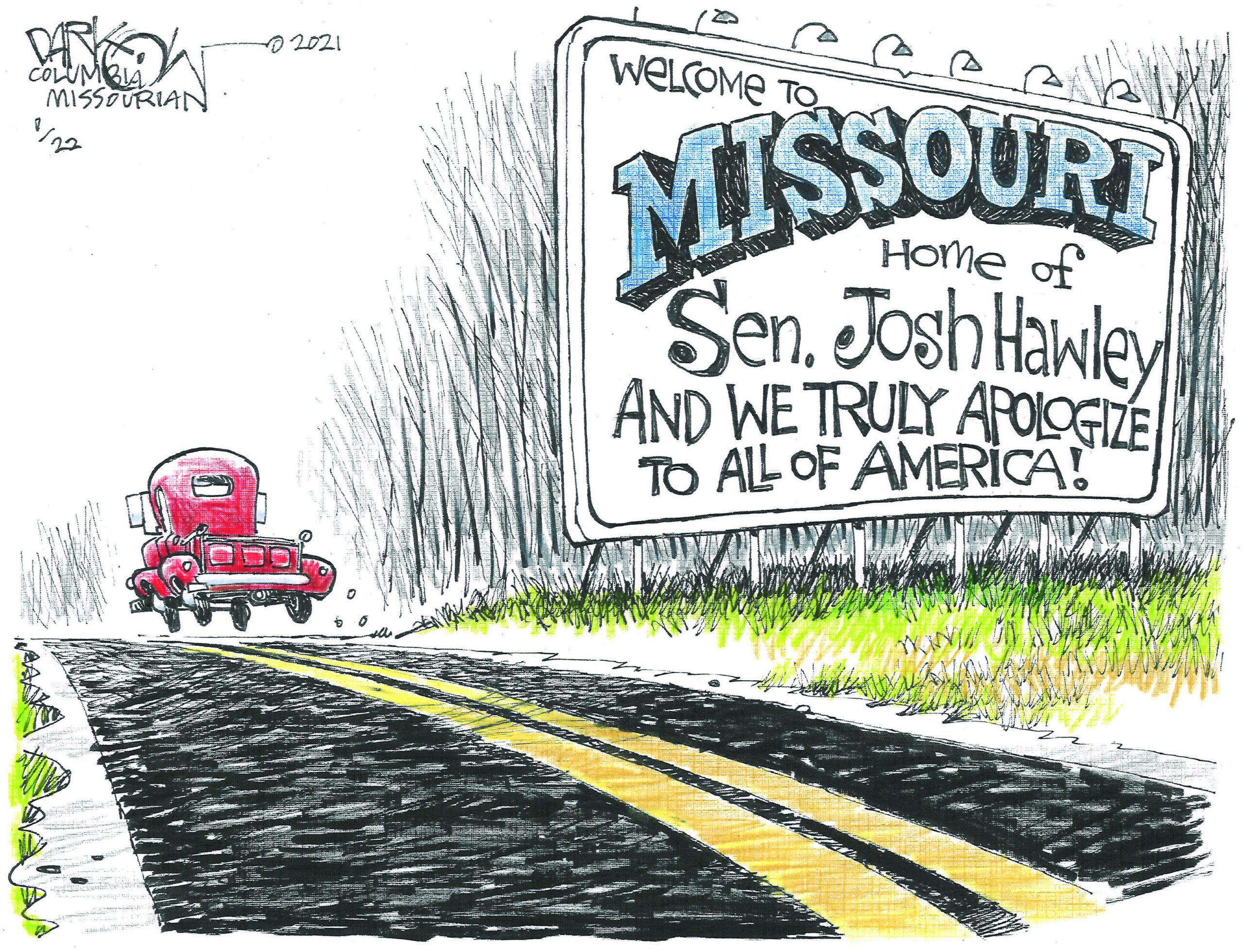 We're Sorry America - John Darkow
