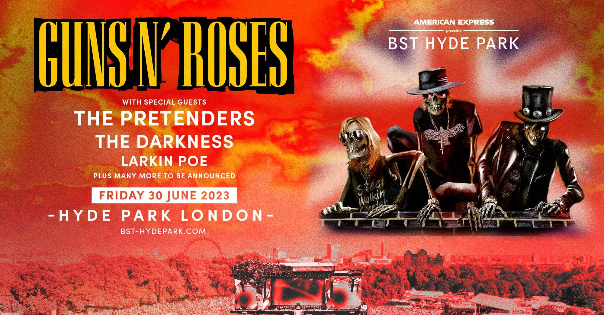 MORE ACTS ADDED TO GUNS N' ROSES