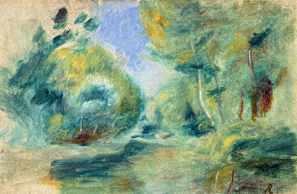 Pierre-Auguste Renoir (1841-1919), Paysage, c. 1896-1900