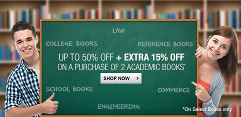 Academic Books - Upto 50% + Extra 15% Off