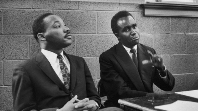 Martin Luther King & Kenneth Kaunda in 1960