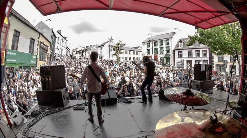Live at The Gables in Ballyshannon Town Centre during Rory Gallagher Festival 2016 featuring the Pat McManus Band 