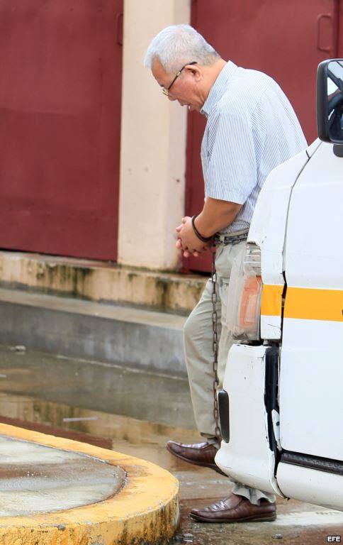 El norcoreano Kim Yong Gol, oficial político del buque norcoreano detenido en 2013 en Panamá