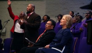 Hillary +blacks at DNC