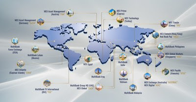 خريطة MultiBank Group
