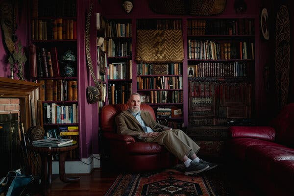 The psychiatrist and schizophrenia researcher E. Fuller Torrey in his home in Bethesda, Md. “This is the largest single attempt to change the thing that we said we wanted to change,” he said.