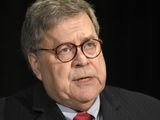 Attorney General William Barr speaks at the National Sheriffs&#39; Association Winter Legislative and Technology Conference in Washington, Monday, Feb. 10, 2020. (AP Photo/Susan Walsh)
