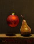 Pear & Ornament - Posted on Friday, December 5, 2014 by Garry Kravit