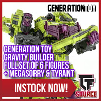 Transformers News: TFsource News! TFM Powertrain, Yellow Constructor, TR Broadside, Lord Scorpion Dark Version & More!