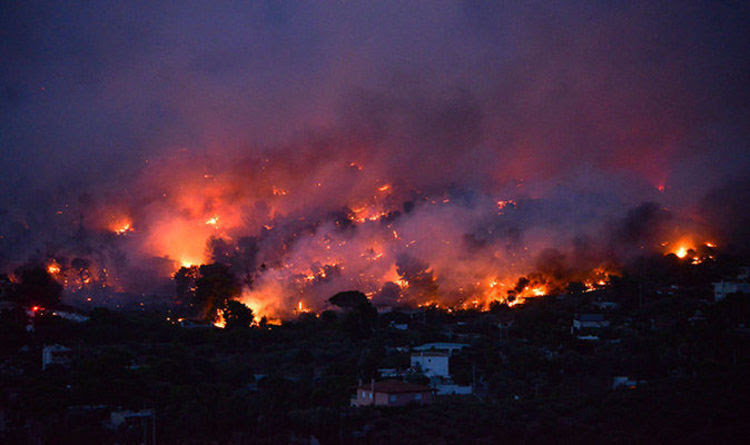  Greek Firestorms Geoengineered! False Flag Terror Attack! Who's Did it and Why?