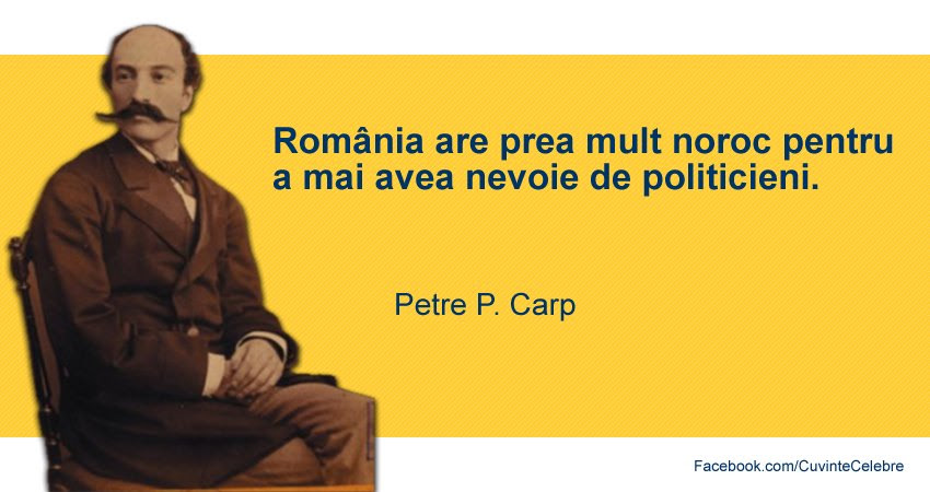 Citat Petre P. Carp