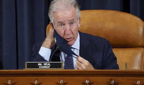 House Ways and Means Committee Chairman Richard Neal, D-Mass., presides over a markup hearing to craft the Democrats&#39; Build Back Better Act, massive legislation that is a cornerstone of President Joe Biden&#39;s domestic agenda, at the Capitol in Washington, Thursday, Sept. 9, 2021. (AP Photo/J. Scott Applewhite) **FILE**