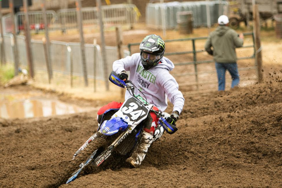Jarett Frye swept the Collegeboy class, turning in a 1-1 performance on his Star Racing Yamaha.