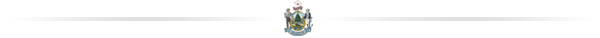 A divider image featuring the State of Maine seal.