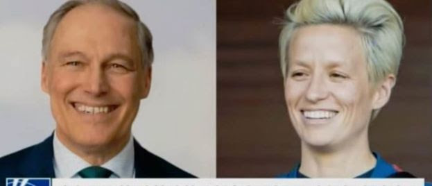 brilliant-dem-candidate-inslee-wants-megan-rapinoe-as-secretary-of-state-the-same-woman-who-sank-soccer-viewership-by-43-this-year-video