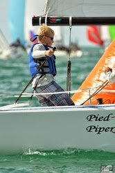 J/70 youth sailor at Key West Race Week