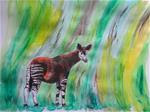 Okapi - Posted on Thursday, February 26, 2015 by Kate Less-Madsen