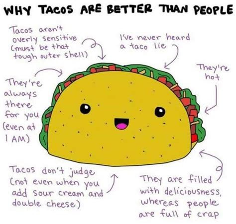 Tacos > People : funny