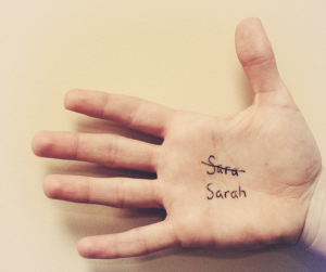 Embarrassment-Hand