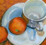 Oranges with cup - Posted on Wednesday, January 28, 2015 by Nancy Husband