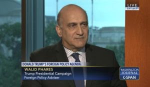 FBI investigated Trump campaign foreign policy
adviser Walid Phares