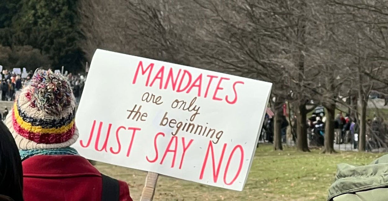 Why These Women Marched for Life, Against Vaccine Mandates