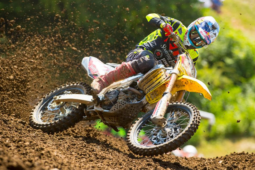Despite his worst starts of the season Roczen still battled his way to victory in Tennessee.Photo: Simon Cudby 