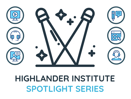 Highlander Institute Spotlight Series logo
