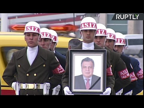 Live Stream! Mourning Ceremony As Russian Ambassador’s Body Taken To Moscow Live Stream! Mourning Ceremony As Russian Ambassador’s Body Taken To Moscow