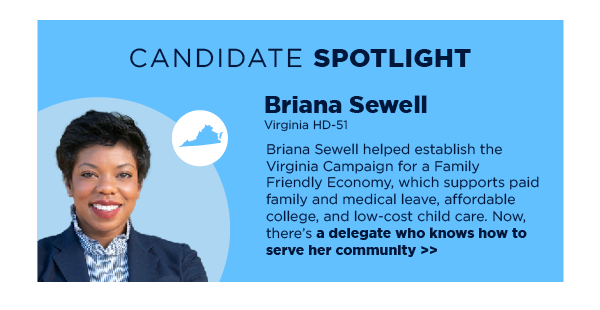 Candidate Spotlight: Briana Sewell (HD-51)