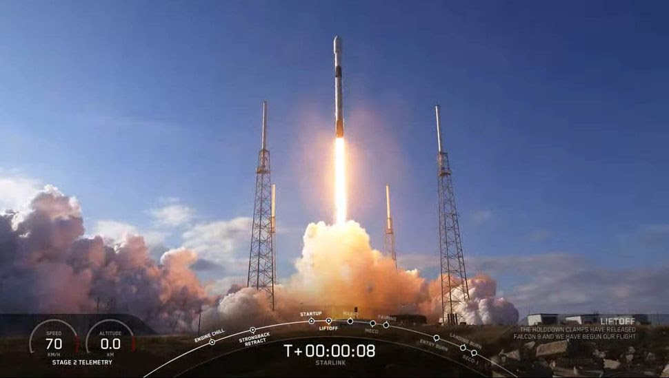 SpaceX launches 60 new Starlink satellites, sticks rocket landing at sea