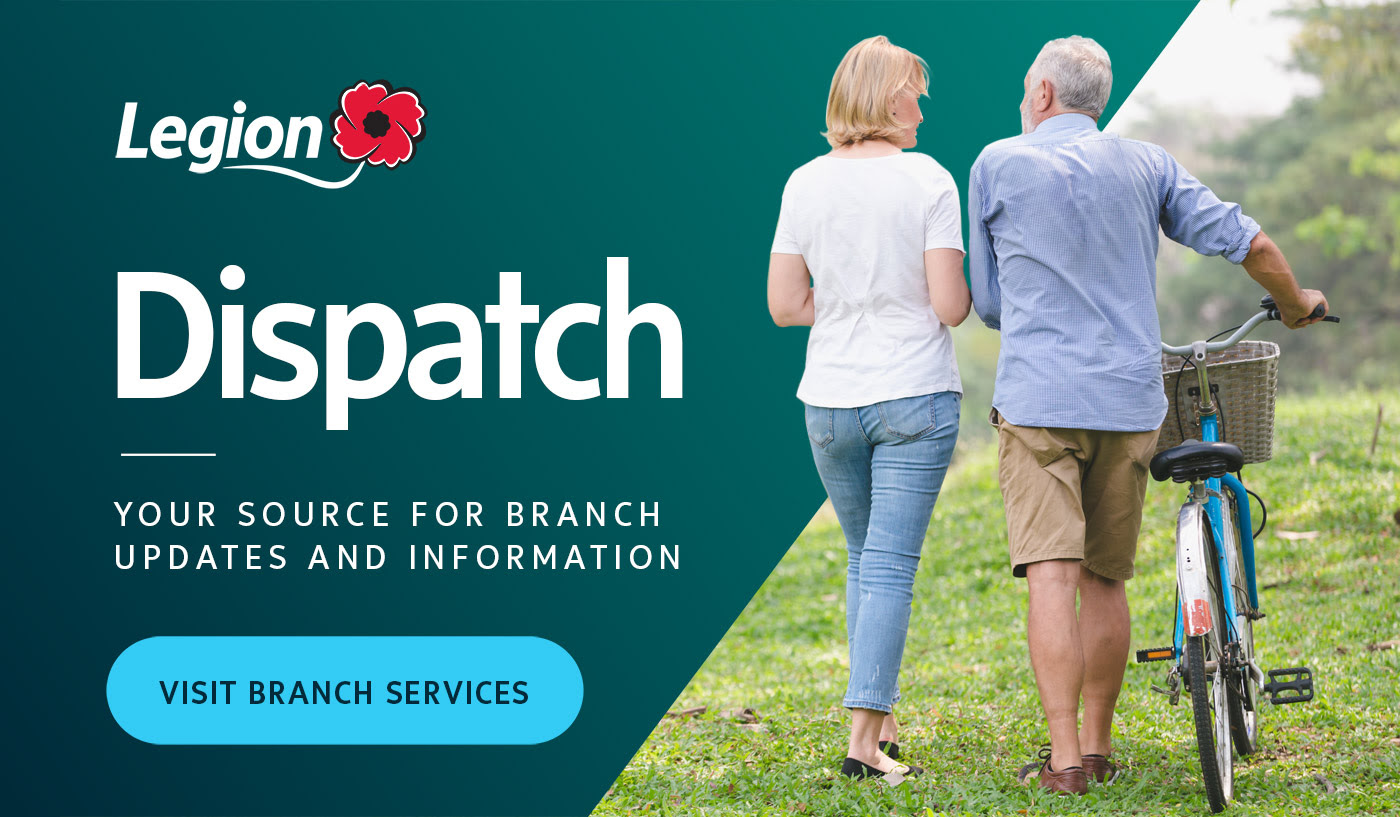 Legion Dispatch. Visit branch
services.