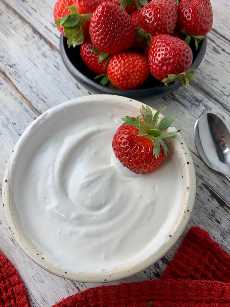 Greek Yogurt Whipped Cream