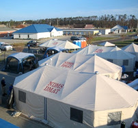 National Disaster Medical System tents