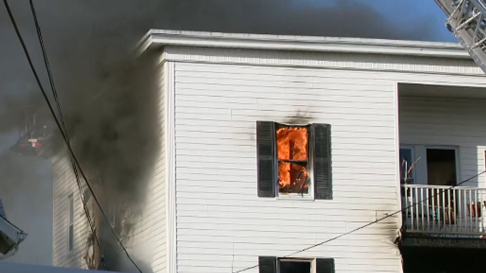  Woonsocket multi-family house fire forces 20 out of their homes