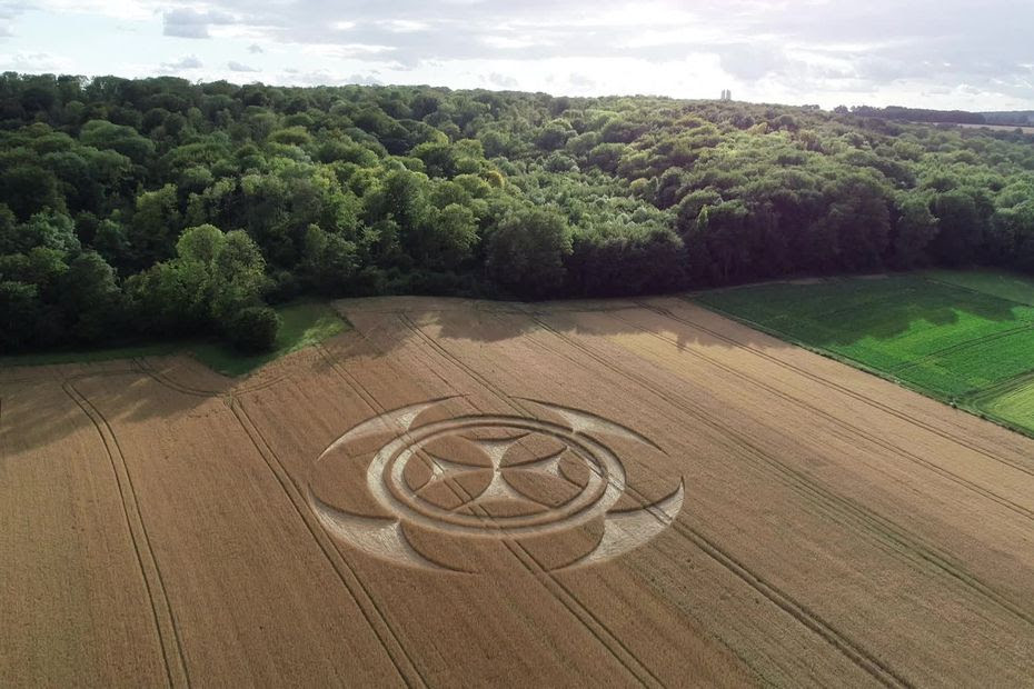 90% of crop circles are diagrams of astronomical objects Famous Crop Circle