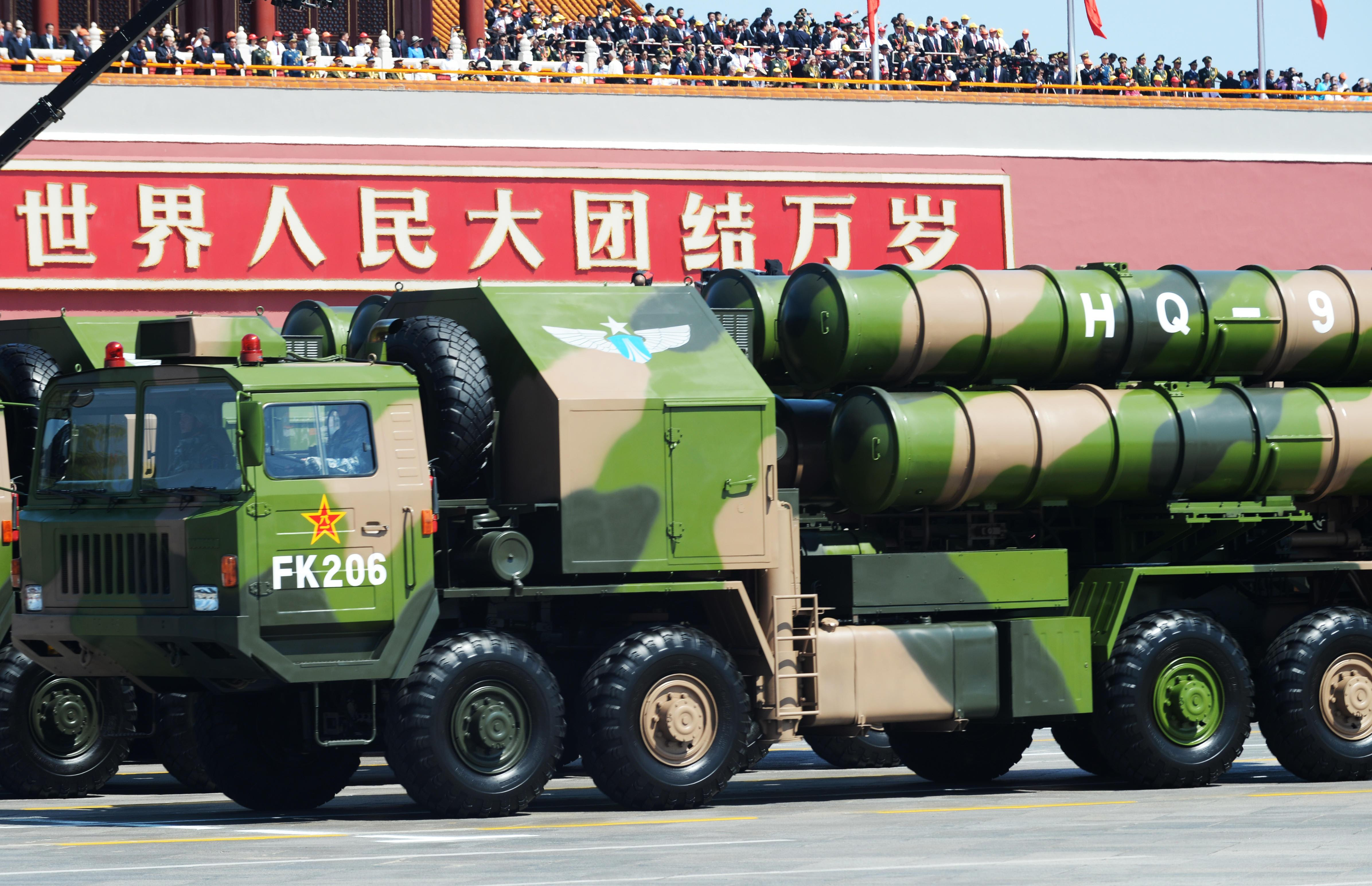Chinese H-9 surface-to-air missile