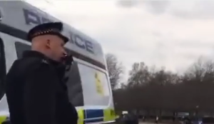 Video from UK: Police refuse to enforce law forbidding public prayer in parks when Muslims break it