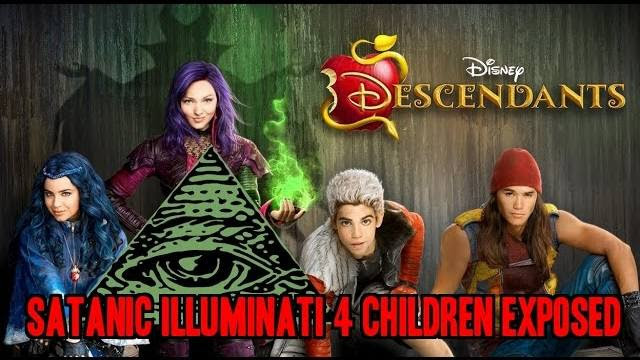 Disney Descendants Illuminati Satanic Propaganda for Children Exposed