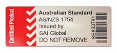 Car Restraint Safety Sticker 1754