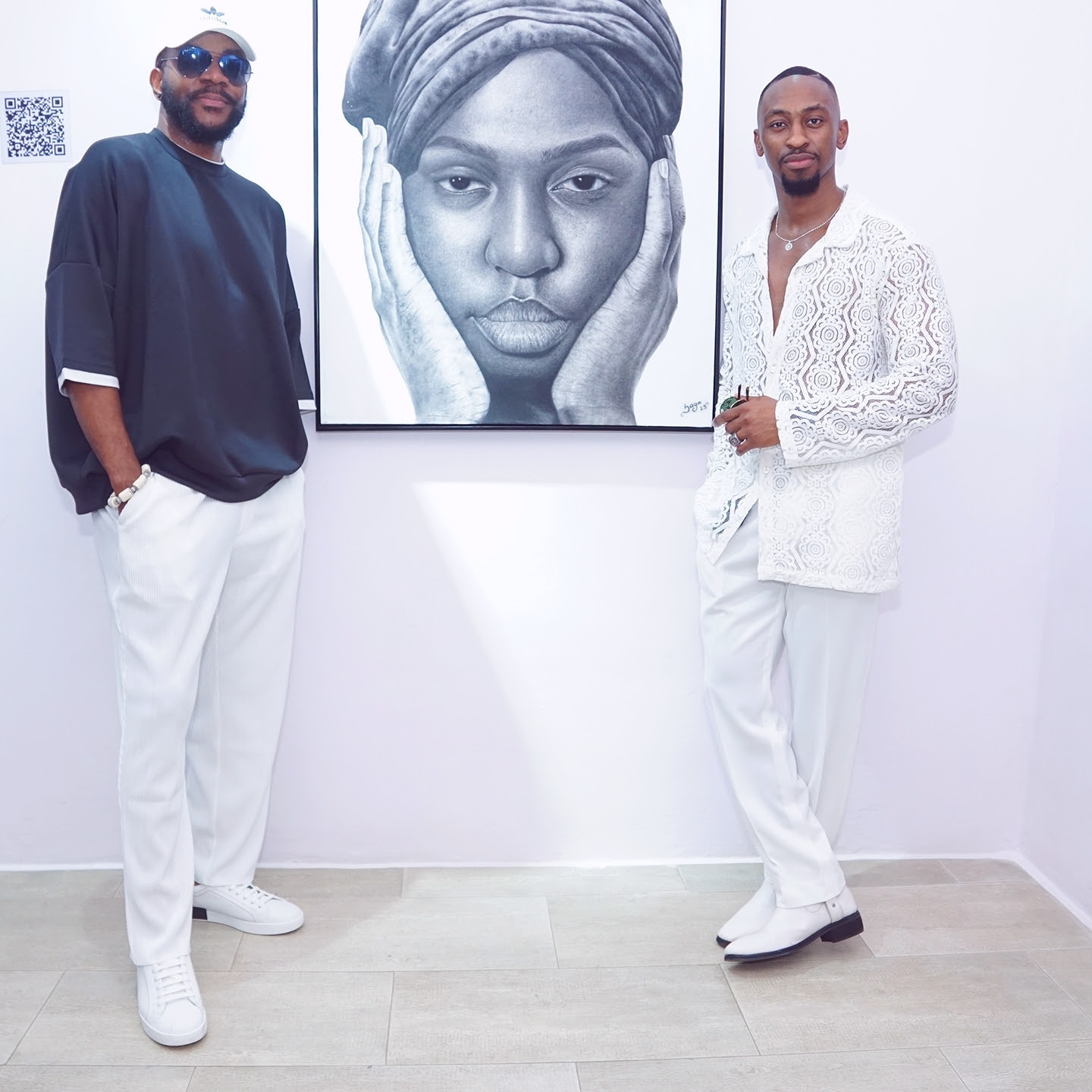 CELEBRITIES TURN OUT IN SUPPORT FOR SAGA’S DEBUT ART EXHIBITION