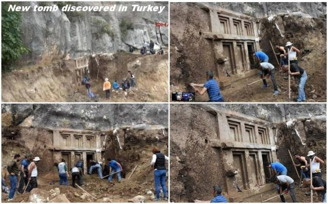 New Tomb Discovered in Turkey! (Videos)