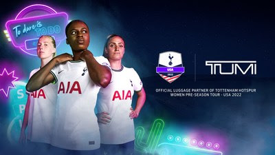 Tottenham Hotspur Women players Eveliina Summanen, Jessica Naz and Shelina Zadorsky (L-R). Tottenham Hotspur Women players Eveliina Summanen, Jessica Naz and Shelina Zadorsky (L-R).