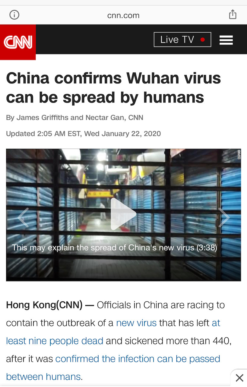 CNN- China Virus