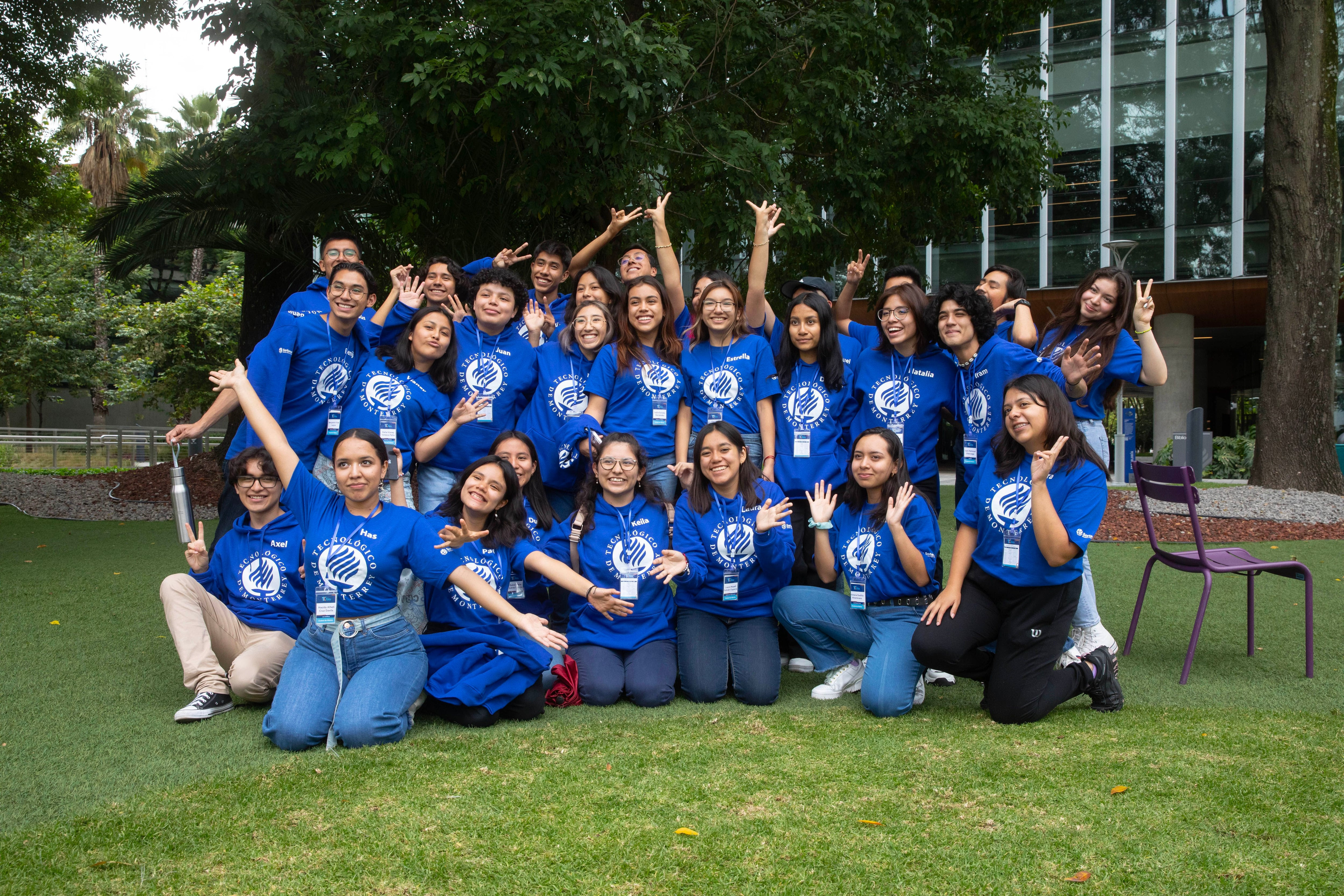 Estudiantes de la edición 2023 del programa Líderes del Mañana (foto: Cortesía Tec de Monterrey)