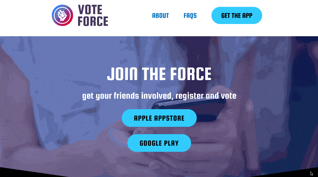 VoteForce is a relational organizing app that lets campaigns reach more people through their supporters' personal networks.
