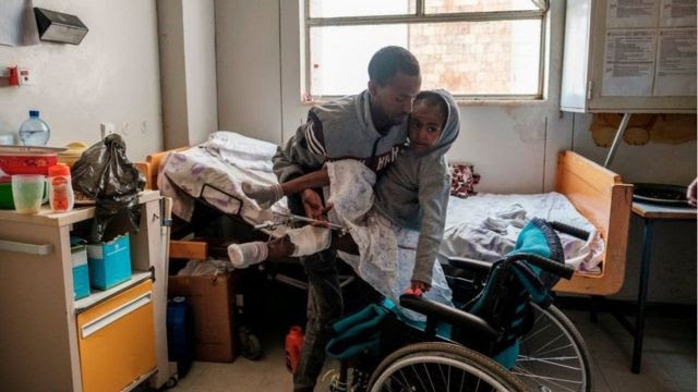 Many people have struggled to get medical treatment in Tigray